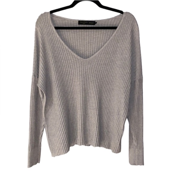 House of Harlow 1960 Sweaters - Women’s House Of Harlow Purple V-Neck Sweater Small